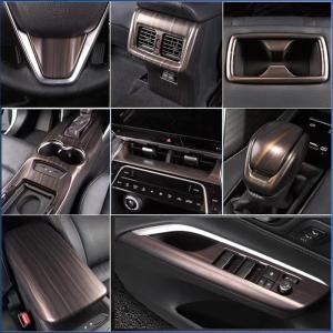 ハリアー80系 シフトパネルカバー 新型ハリアー 木目調 アクセサリー