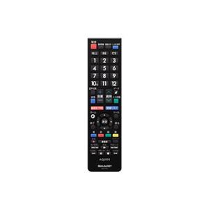 AQUOS 【在庫あり】純正品 0106380482(RRMCGB177WJSA) SHARP テレビ用