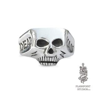 FLASH POINT（フラッシュポイント） JIM SKULL RING JOHNNY DEPP PLAIN