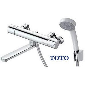 TOTO 浴室水栓 壁付サーモスタット混合水栓 TBV03418J1 スパウトなし