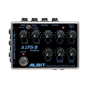 ALBIT ベースプリアンプ A1PS-B : マツイシ楽器店 - 通販 - Yahoo