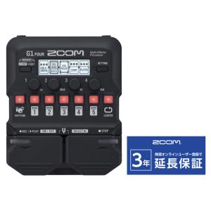 ズーム（zoom） Zoom G1 FOUR Guitar Multi Effects Processor マルチ