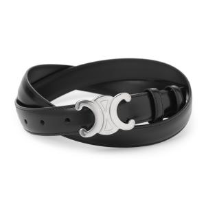 CELINE（セリーヌ） ベルト Medium 25mm 45BAG3A01.38SI メンズ レザー