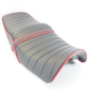 ヤマハXJR400用変形タックロールシート 艶エナメル 爆買 : くるま