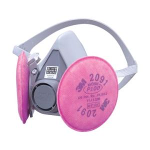 3M スリーエム 取替え式防じんマスク 6000/2091-RL3 ミディアム M