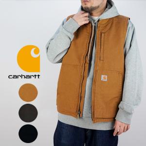 Carhartt（カーハート） ワークベスト CARHARTT LOOSE FIT WASHED DUCK