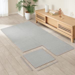 ニトリ（NITORI） 洗える やわらか起毛のジョイントマット 8枚 ふち