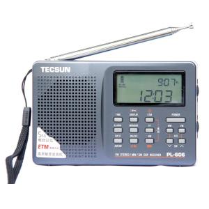 TECSUN PL-660高性能ポータブルラジオ ACアダプター付属 BCLラジオ FM