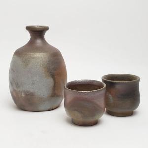 備前焼 肩衝徳利 佐藤苔助造 共箱 : 茶道具商 越中屋 - 通販 - Yahoo