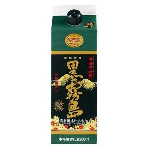 6本セット】本格芋焼酎 黒霧島 25度 1800mlパック×6本 霧島酒造 芋焼酎