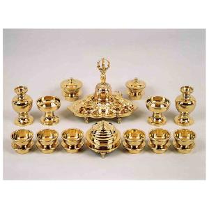 前具 極上品 一面器 豆型 密教法具・密教仏具・真言宗・天台宗 : 三佛