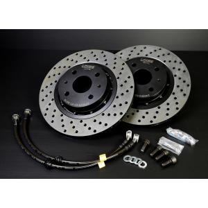 LA400K/880Kコペン フロントブレーキキット(ブレーキキャリパー4POT