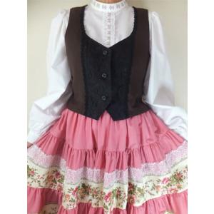 フォークダンス 黒レースエプロン : フォークダンス 彩～aya～ - 通販