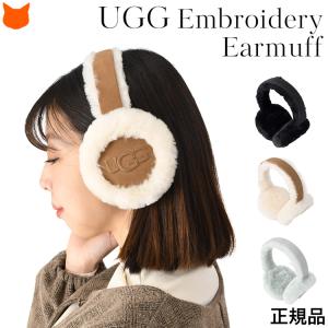 UGG Australia（アグオーストラリア） イヤーマフ SHEEPSKIN EMROIDERY