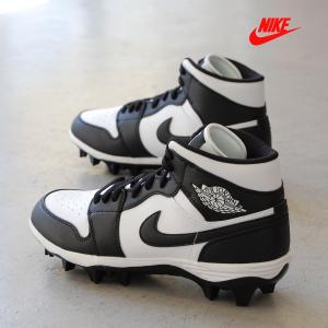 Jordan NIKE 1 Mid Youth Cleat Black/White/White ナイキ ジョーダン