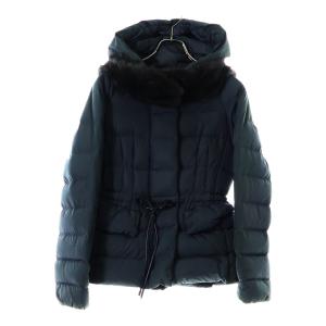 MONCLER◇ダウンジャケット/2/ウール/ネイビー/122-091-41319-80