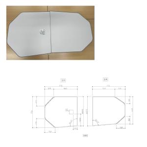TOTO 風呂ふた 魔法瓶浴槽用2枚割り蓋1650L 【AFKKS81056LSAA21W