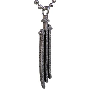 CHROME HEARTS（クロムハーツ） BABY FAT CH CROSS CHARM PAVE