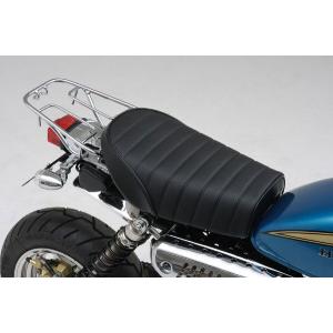 ホンダ（HONDA） モンキー Z50J カスタムシート タックロール ブラック