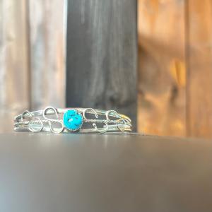 □インディアンジュエリー（ナバホ族）BRUCE MORGANE：ブルース