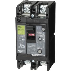 日東工業 GE52CX-EV 2P 40A F15 漏電ブレーカ・協約形 : YS電材