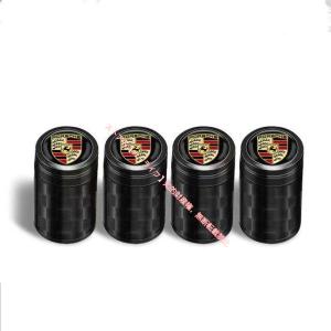 ポルシェ純正】ポルシェ クレスト バルブステム キャップ セット