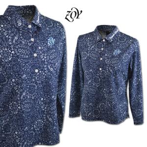 1PIU1UGUALE3 GOLF 長袖ポロシャツ M L ウノピゥウノウグァーレトレ