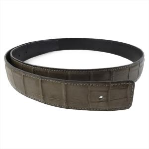 新品 クロコダイルレザー ベルト コンスタンス対応 Hバックル 交換用