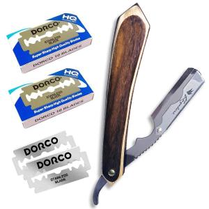 プロ理容師が監修 カミソリ メンズ 替刃40刃付き Kazakiri オーブ