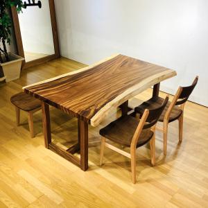 一枚板 テーブル ダイニングテーブル 楠 180cm 座卓 兼用 一枚板