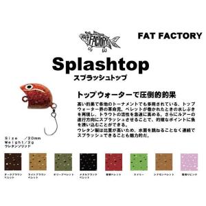 全12色】フィッシングエリア帝釈 スプラッシュトップ SS : バック