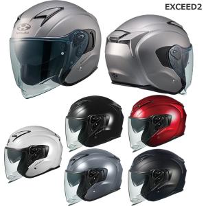 EXCEED OGK KABUTO EXCEED-2 フラットブラック L(59-60cm) ヘルメット