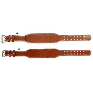 ゴールドジム（GOLD'S GYM） プロレザーベルト Lサイズ G3324