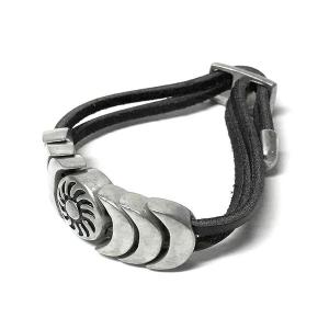 レザーブレスレット メンズ レディース インディアンジュエリー