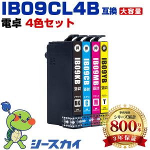 IB09CL4B + IB09KB×2 (IB09Aの大容量) お得な6個セット エプソン 互換