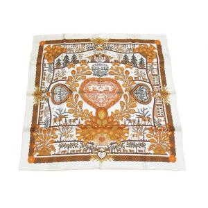 HERMES（エルメス） スカーフ カレ90 L'OR DES CHEFS 首長達の金