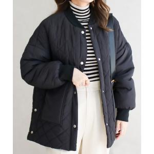 sakishimatokyo ノーカラーコート コート 「選べる着丈」中綿ダイヤ