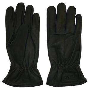 ザワキタ 本革フィンガーレスグローブ（ブラック）全国送料サービス
