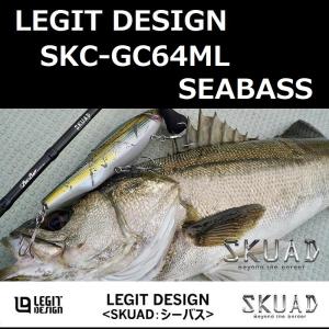 ボートシーバスロッド SKUAD ボートシーバス SKS73M++-SEABASS-Middle