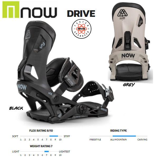 NOW ナウ 2021-2022 DRIVE メンズ ビンディング バインディング