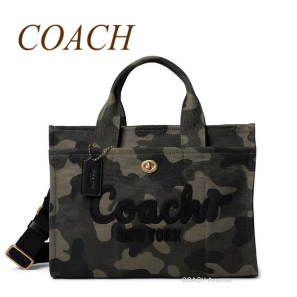 COACH（コーチ） COACH CY845 カーゴ トート カモ プリント ショルダー