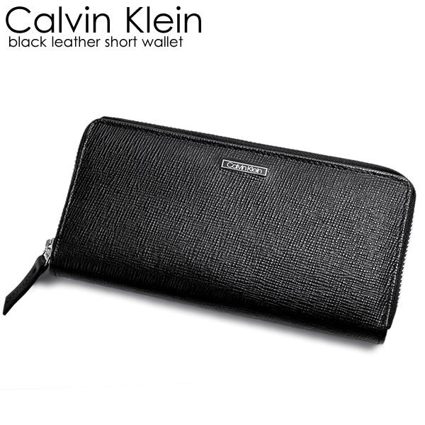 ck Calvin Klein Calvin Klein カルバンクライン メンズ 長財布 レザー
