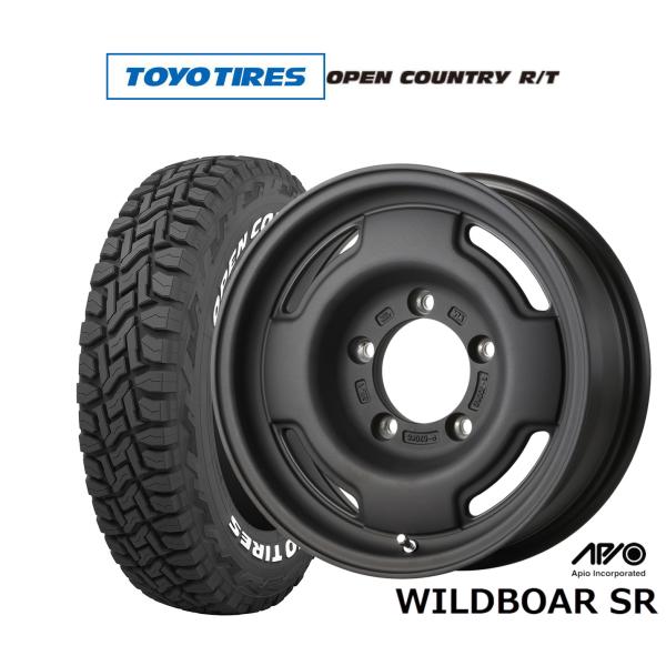 サマータイヤ ホイール4本セット アピオ WILDBOAR ワイルドボア SR