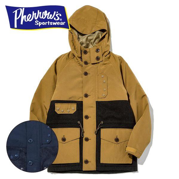 Pherrow's（フェローズ） マウンテンパーカー 中綿キルティング 19W