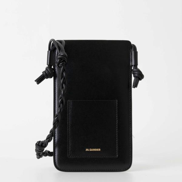 JIL SANDER（ジルサンダー） フォンケース スマホショルダー ブラック