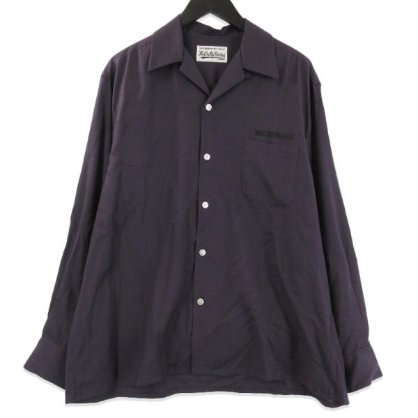 WACKO MARIA（ワコマリア） 長袖オープンカラーシャツ 50'S SHIRT L/S