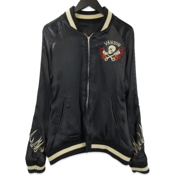 VANSON（バンソン） スカジャン NVJK-701 リバーシブル 刺繍 ウィング