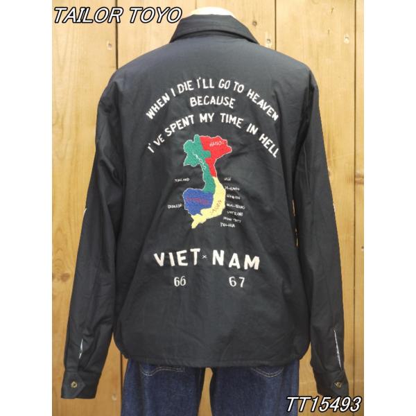 TAILOR TOYO テーラー東洋 ベトナムジャケット VIETNAM MAP スーべニア