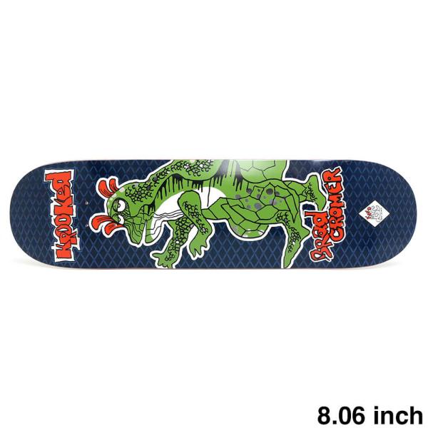 KROOKED DECK クルキッド デッキ BRAD CROMER REDUX 8.06 スケート