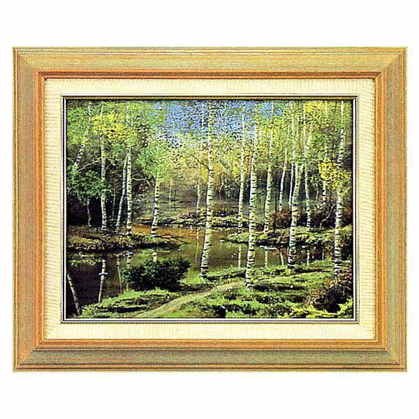 油絵 白樺 早瀬 遼 美術年鑑掲載作家 風景画 全国送料無料 : 古都-京都